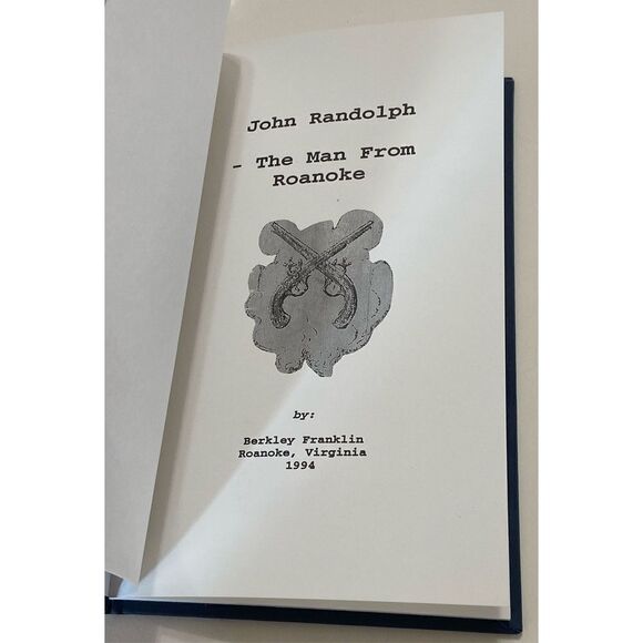 John Randolph the Man From Roanoke by Berkeley Franklin HB #310/1000 1st edition - Picture 6 of 10